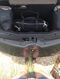 The trunk of the Huracan will fit one weekend tote.