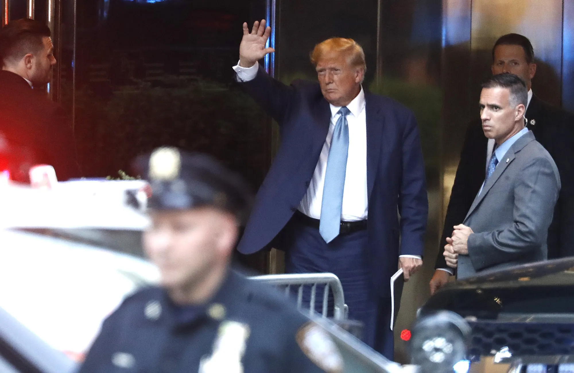 Donald Trump on April 13