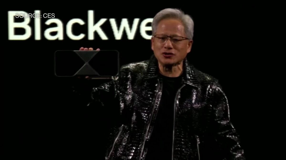 Nvidia’s Huang Unveils New GeForce GPU Model at CES