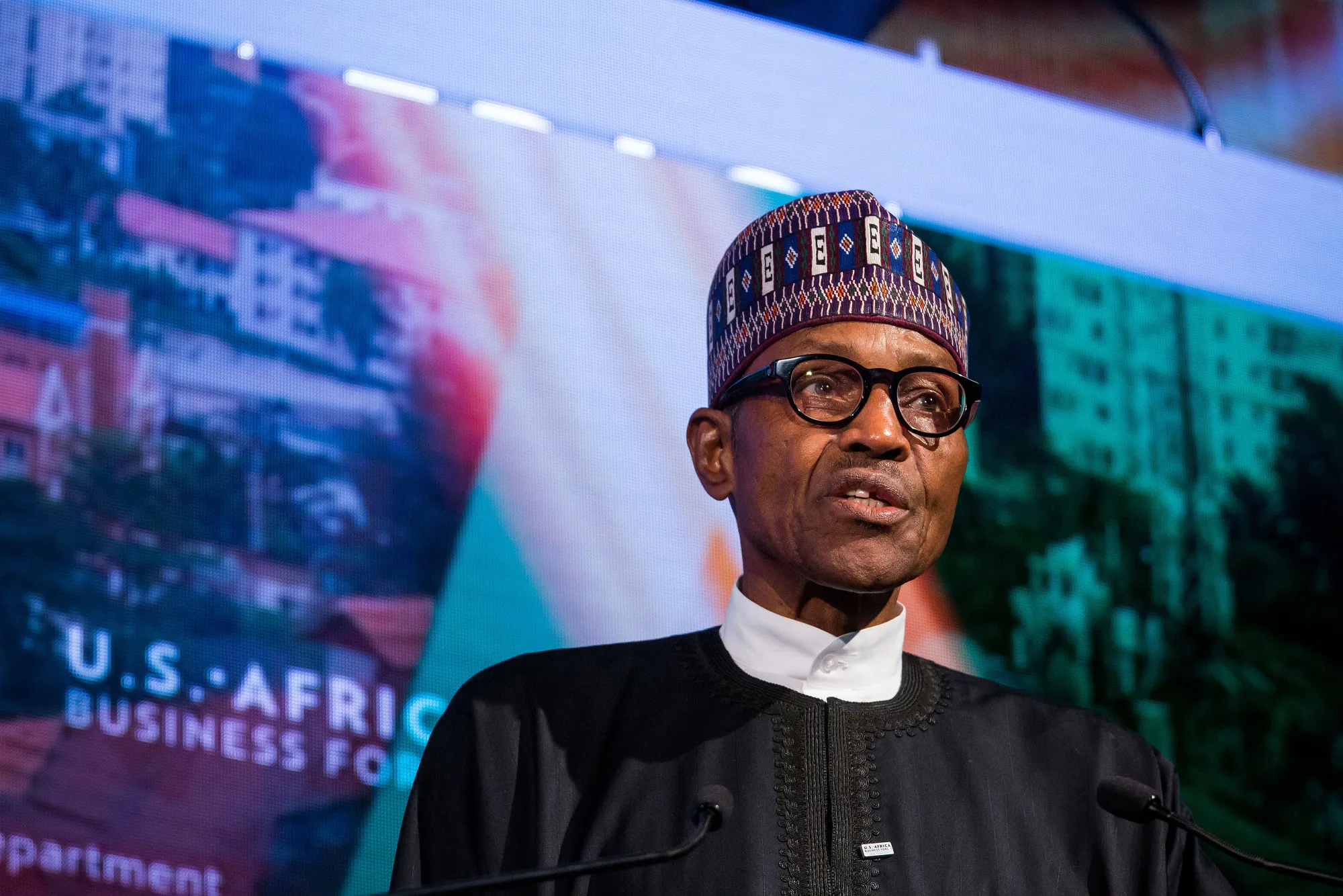 Nigerian President Muhammadu Buhari canceled his trip saying his government needs more time for input from local businesses.