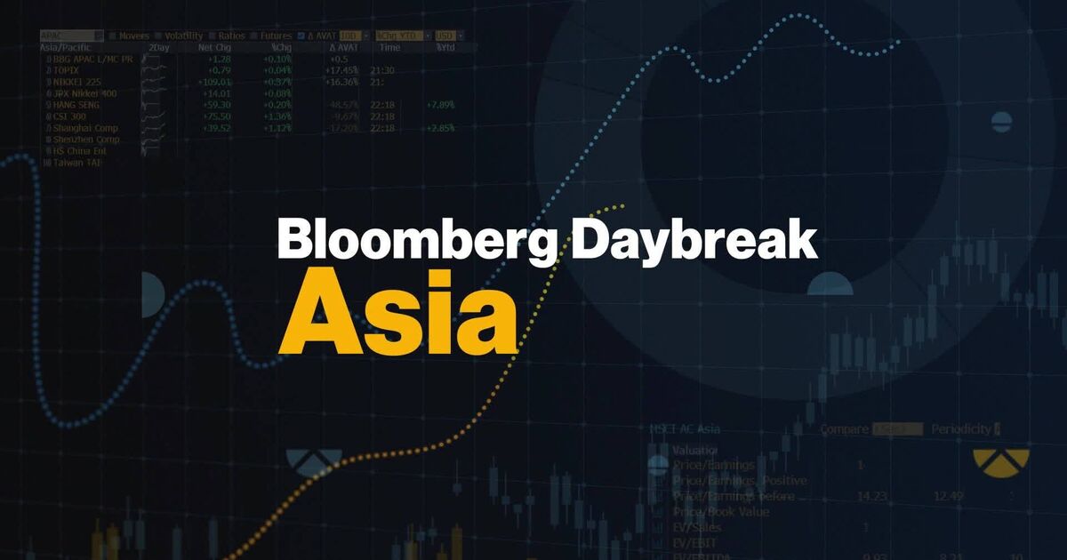 Watch 'Bloomberg Daybreak: Asia' Full Show (08/18/2022) - Bloomberg