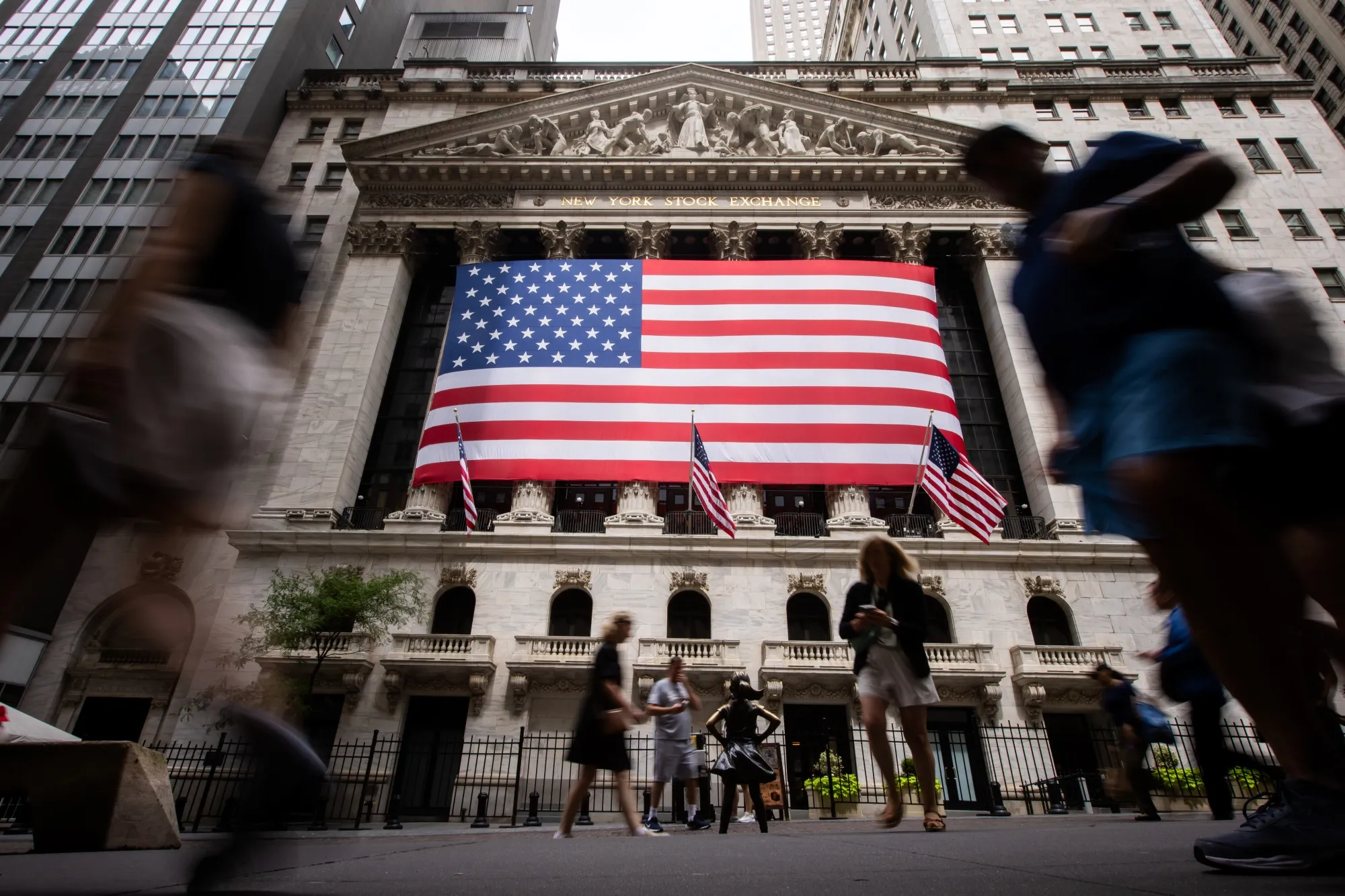 The New York Stock Exchange&nbsp;in New York.