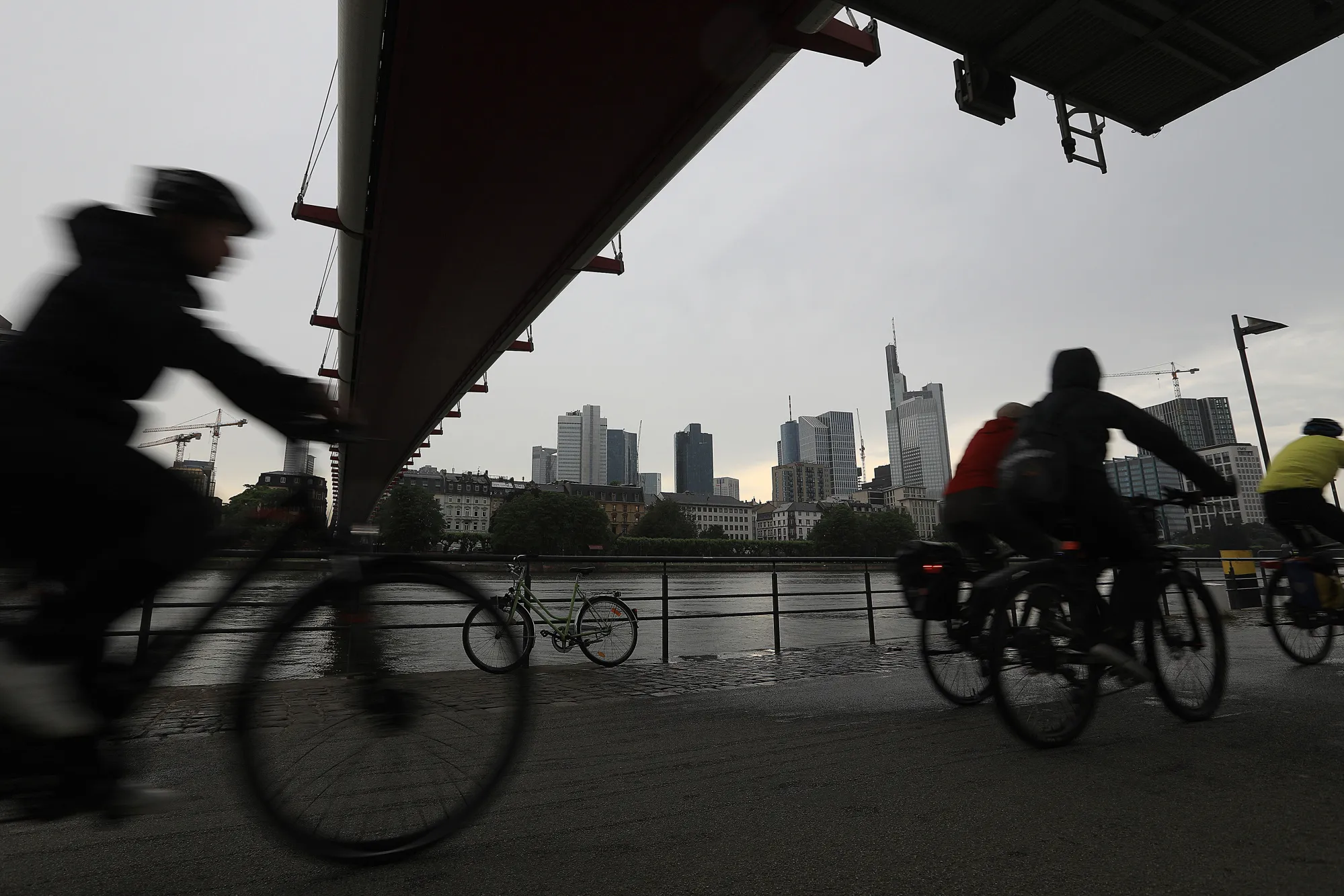 Frankfurt's Financial District As City's Banking Industry Anticipates 8,000 Additional Jobs Following Brexit 