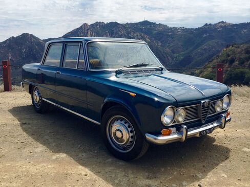 The Alfa Romeo Giulia Super owned by Anthony Rimicci.