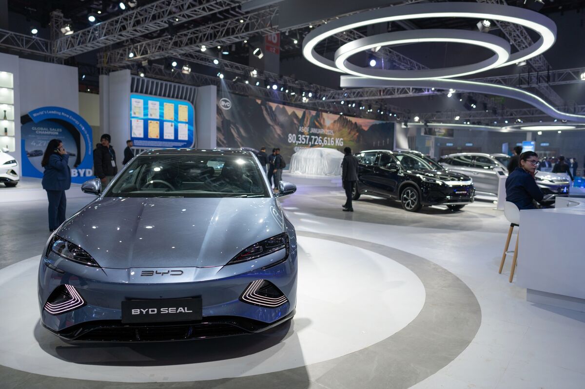 BYD’s $60 Billion Wipeout Points to Deeper Turmoil for China EVs.