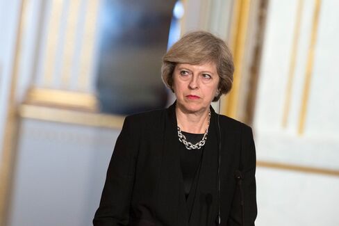 British Prime Minister Theresa May.