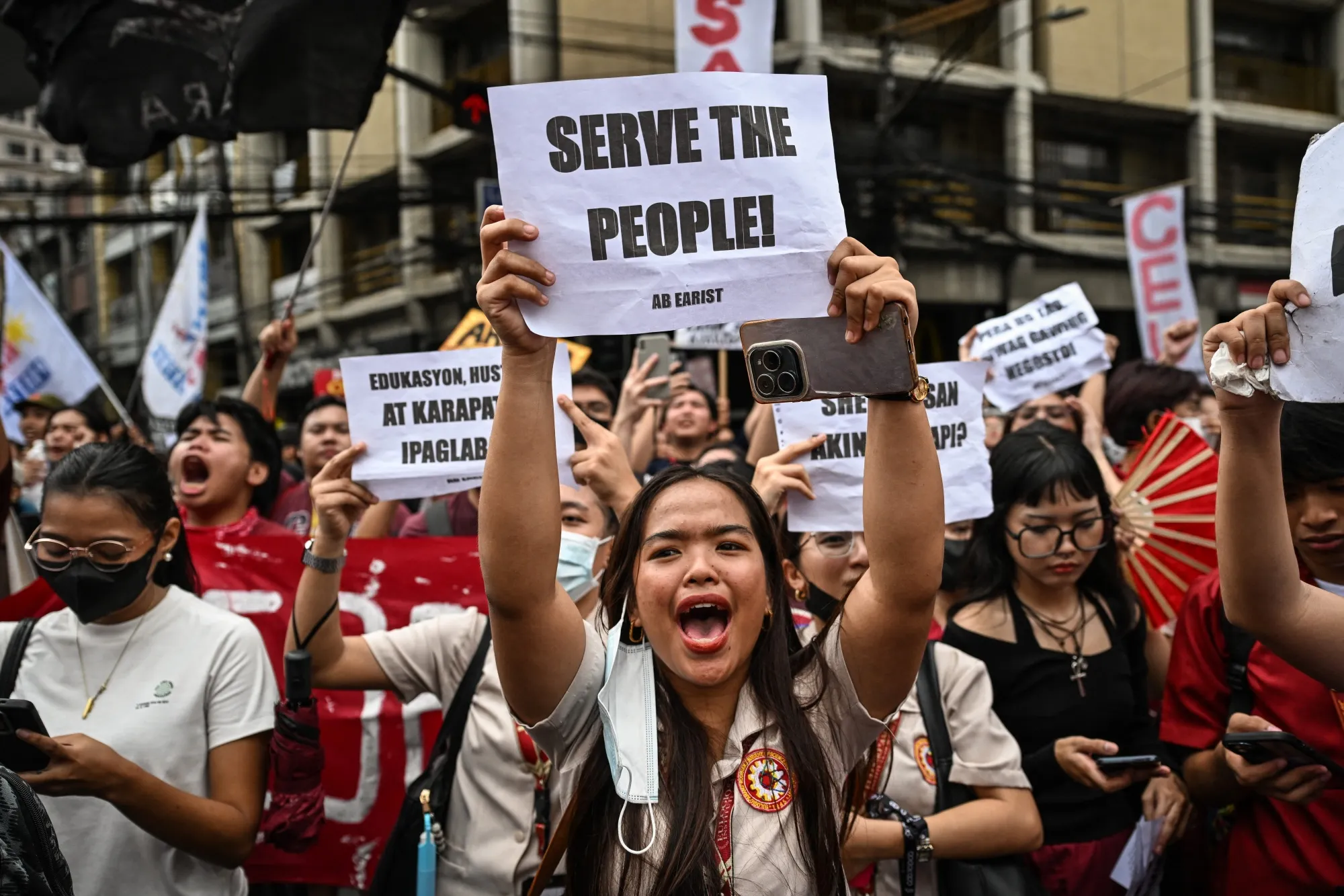 Anti-corruption protests have gripped Manila.