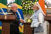 Brazil's President Lula Meets with India's Prime Minister Modi in New Delhi