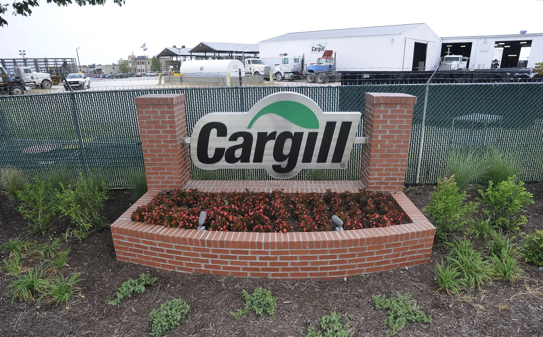 Cargill meat processing plant in Springdale Arkansas.