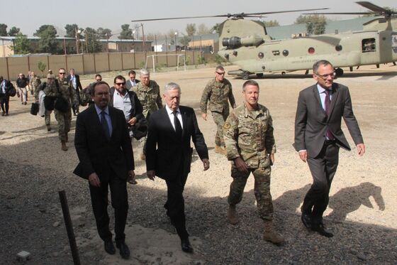 Defense Secretary Jim Mattis Makes Fourth Visit to Afghanistan