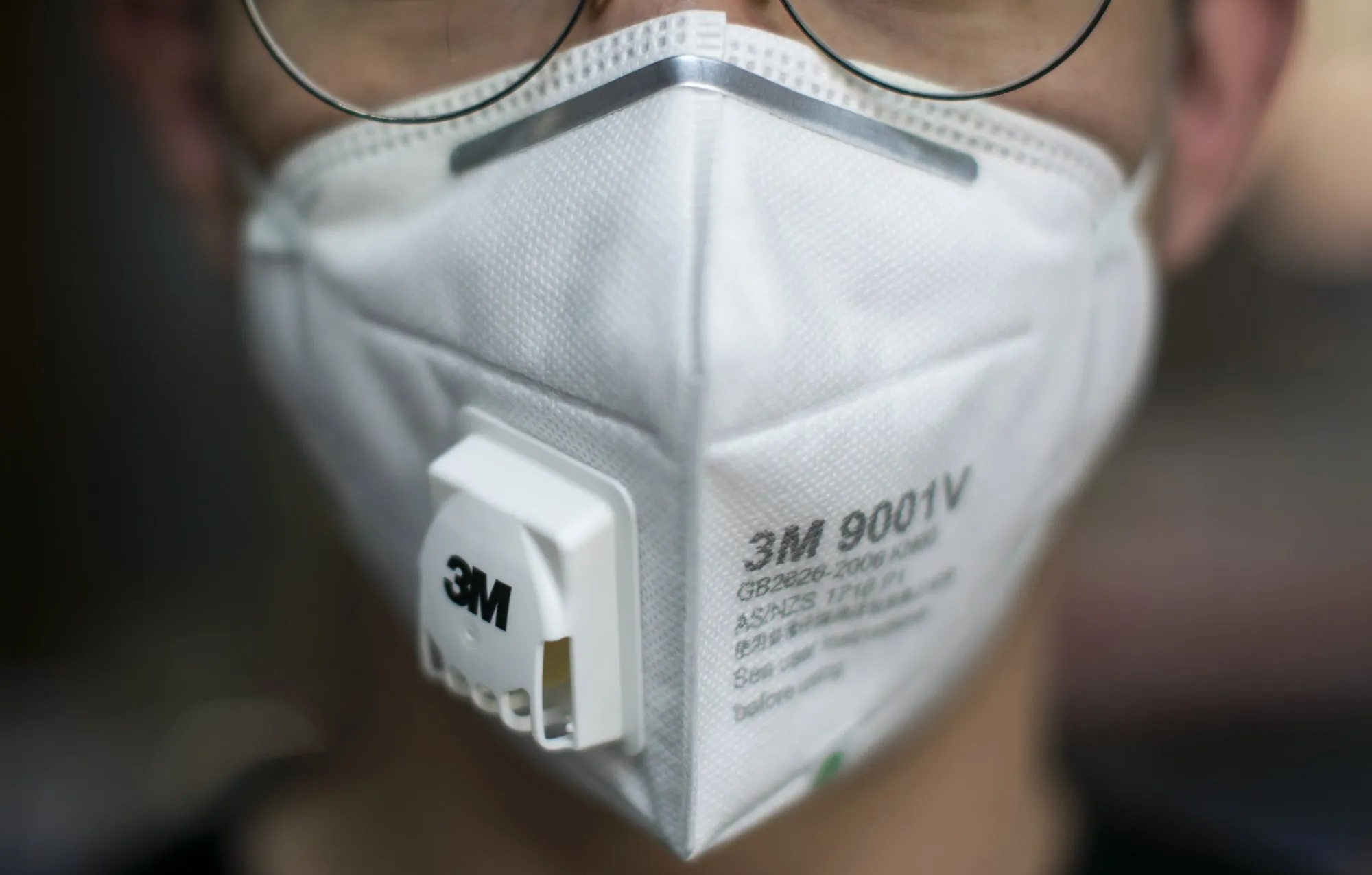 A 3M face mask