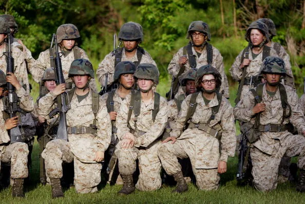 Sisters at arms.
