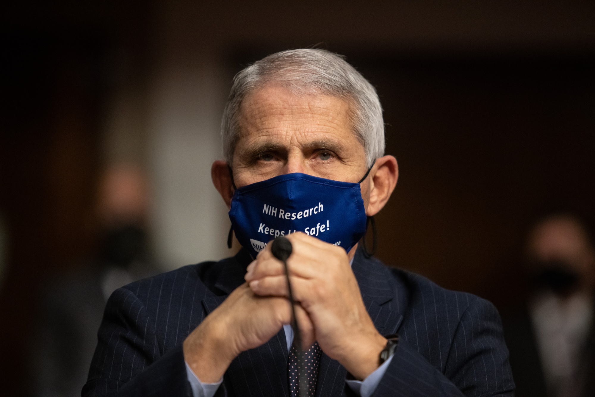 Anthony Fauci said a vaccine is&nbsp;unlikely in 2020.