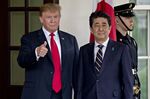 トランプ大統領と安倍首相