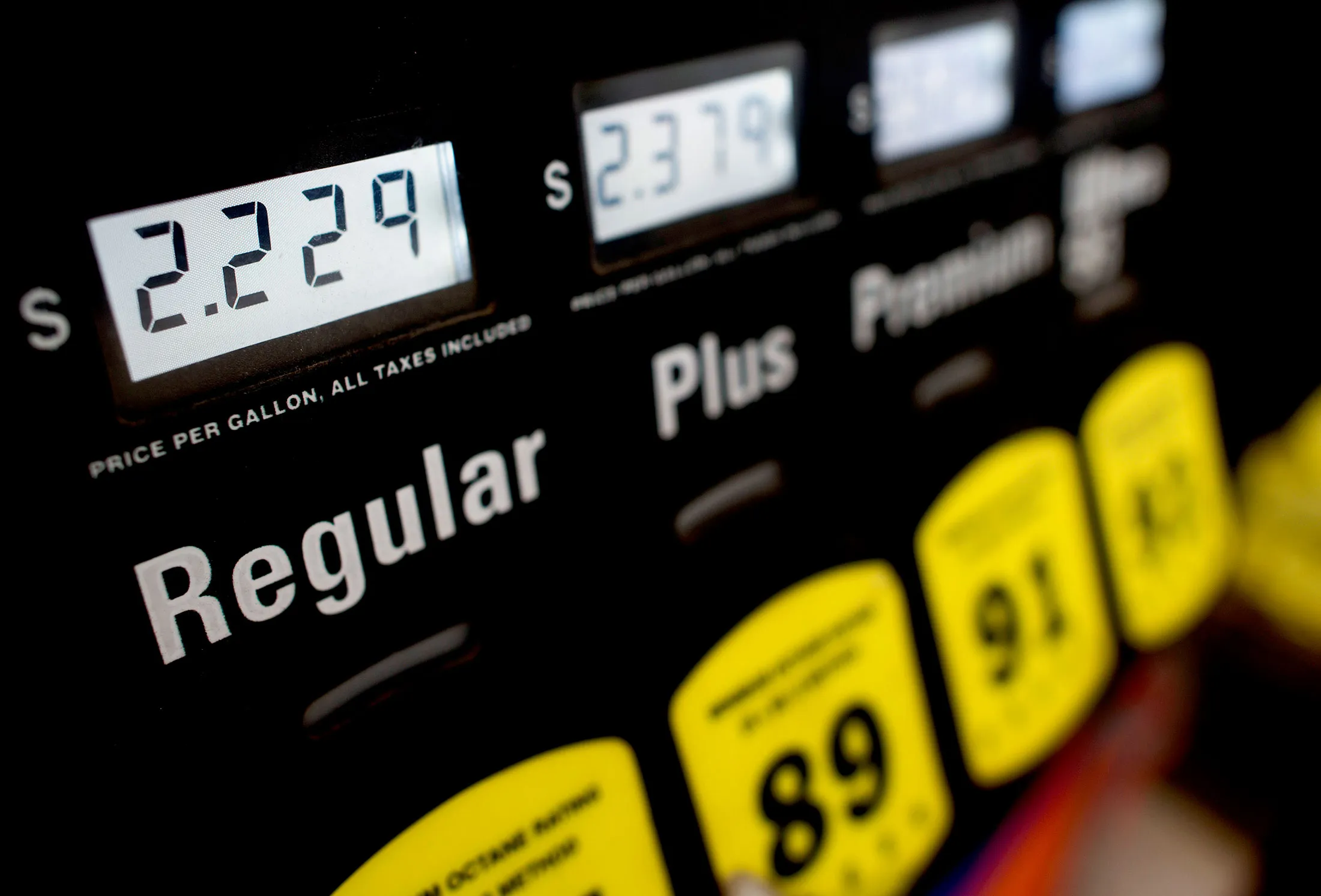A gas station in Rockbridge, Ohio.
