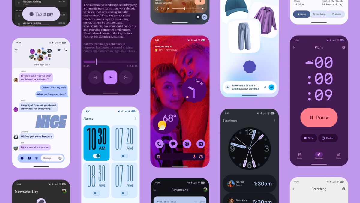 🟪"Google Rivoluziona Android: Il Maggiore Aggiornamento in Anni Prima della Sfida con Apple"