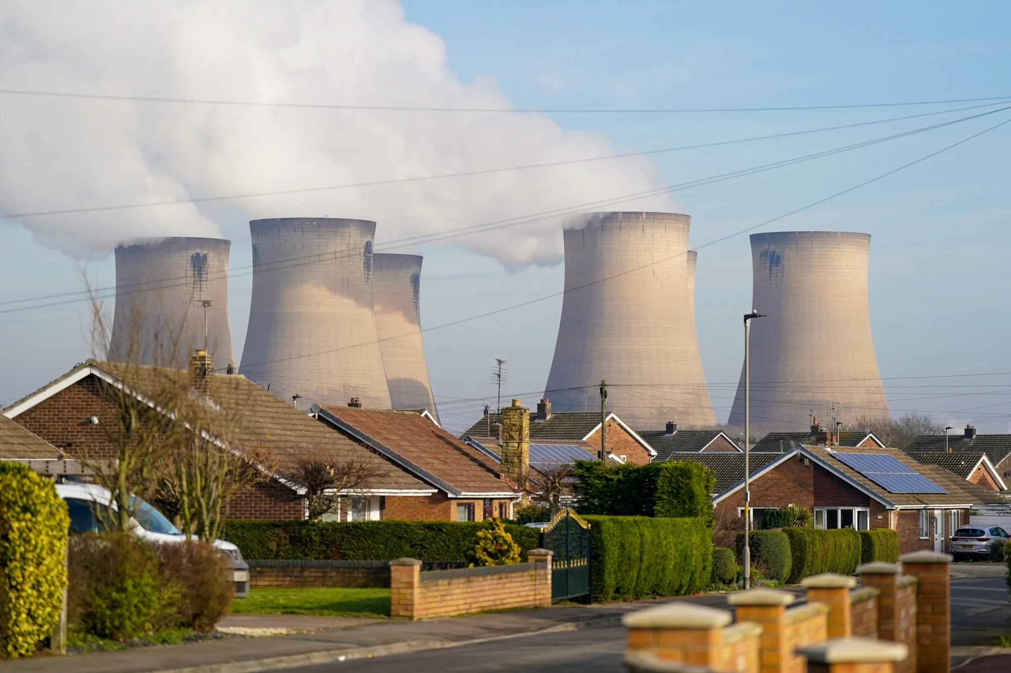 A Drax power station near Selby, UK.