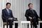 Prime Minister Shinzo Abe and Rival Shigeru Ishiba Speak Ahead of Ruling Liberal Democratic Party's Leadership Vote