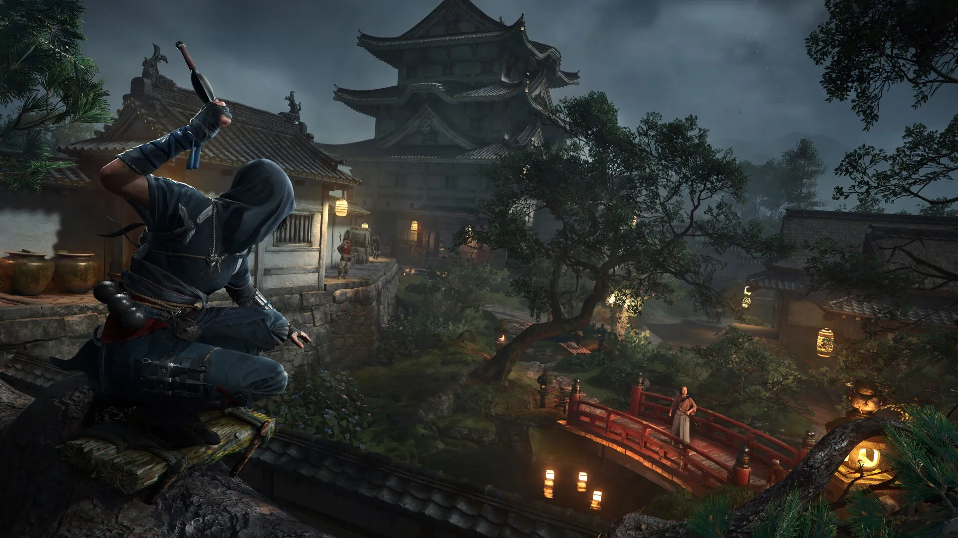 The new Assassin’s Creed lets you play as a sneaky shinobi, assassinating enemies from the shadows.