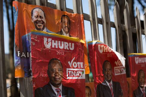 Kenyatta Leads Kenya Vote as Odinga Raises Voting Concerns