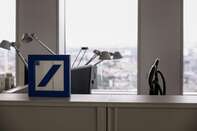 Deutsche Bank AG's New Normal of Social Distanced Workspaces And Takeout Lunch