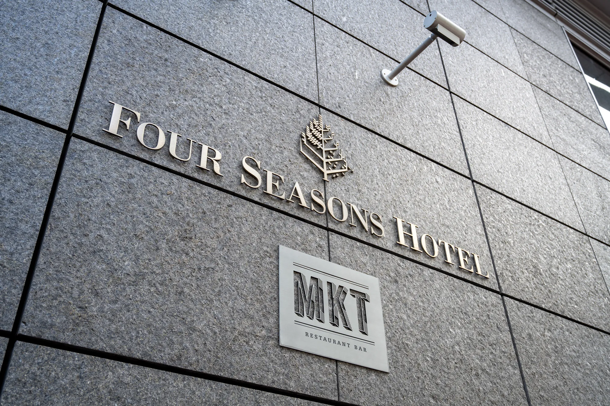 The Four Seasons Hotel and MKT Restaurant Bar, San Francisco.