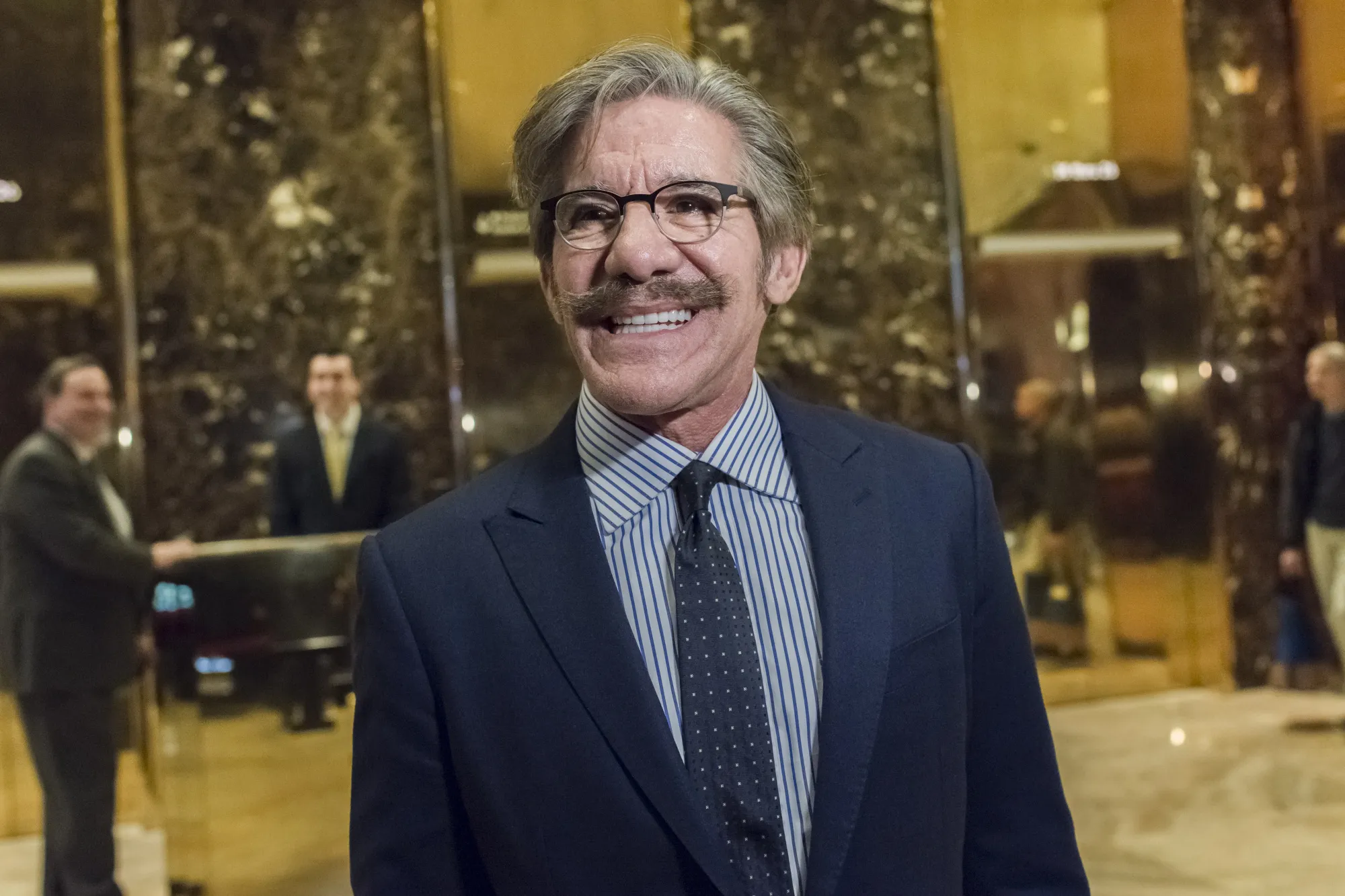 Geraldo Rivera in Trump Tower in New York in 2017.