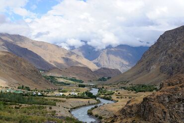 The Indus river in Kashmir.