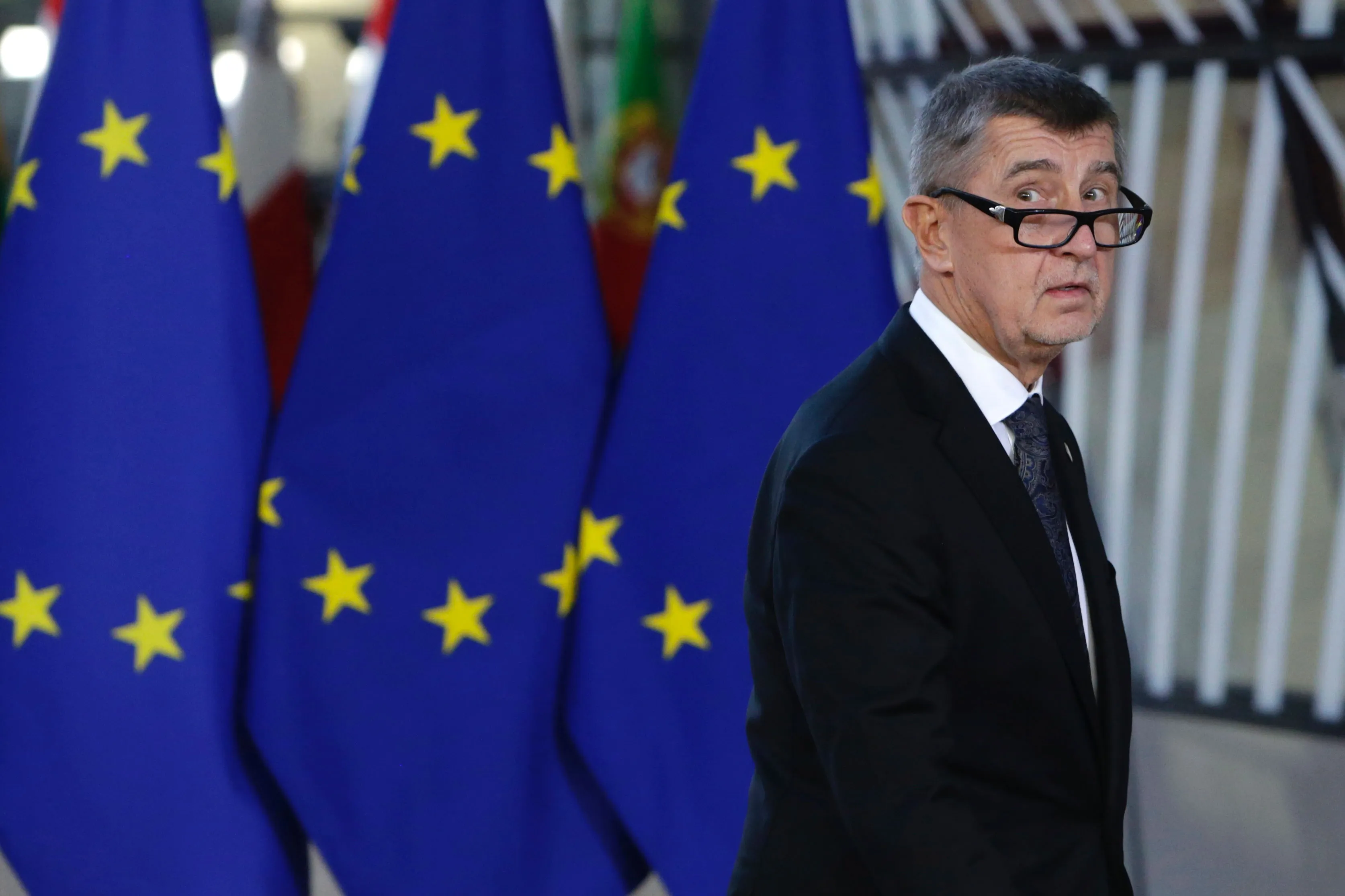 Andrej Babis in Brussels.