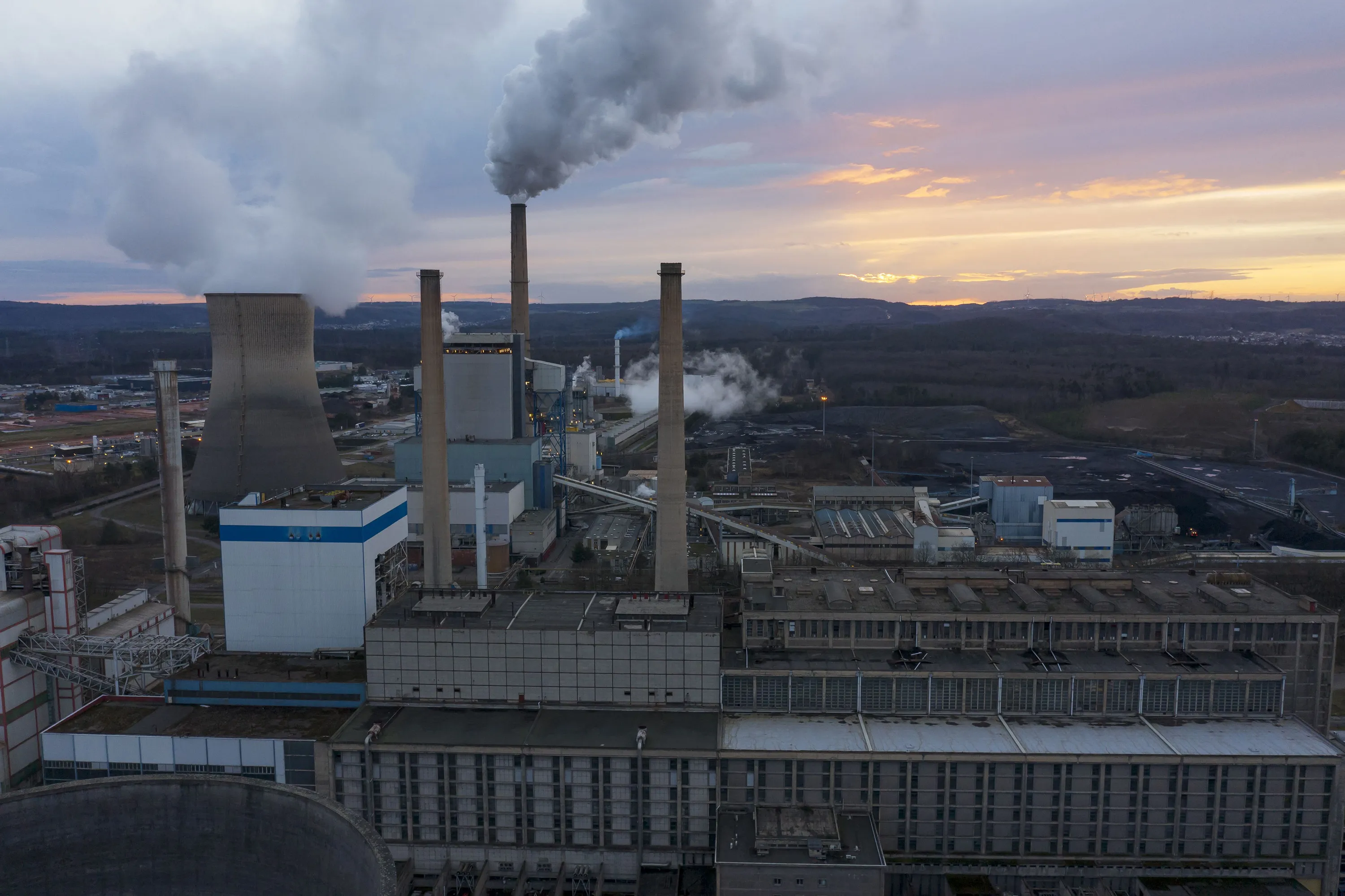 A coal power plant in Carling,&nbsp;France.