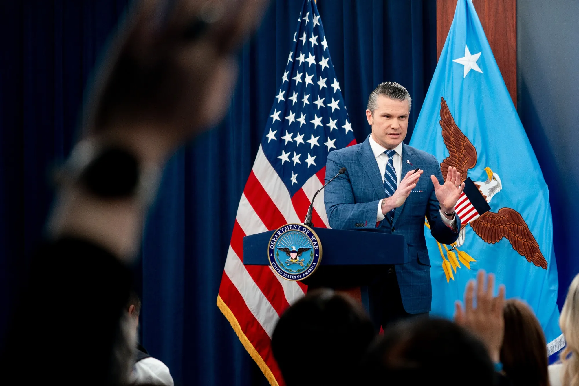 Defense Secretary Pete Hegseth