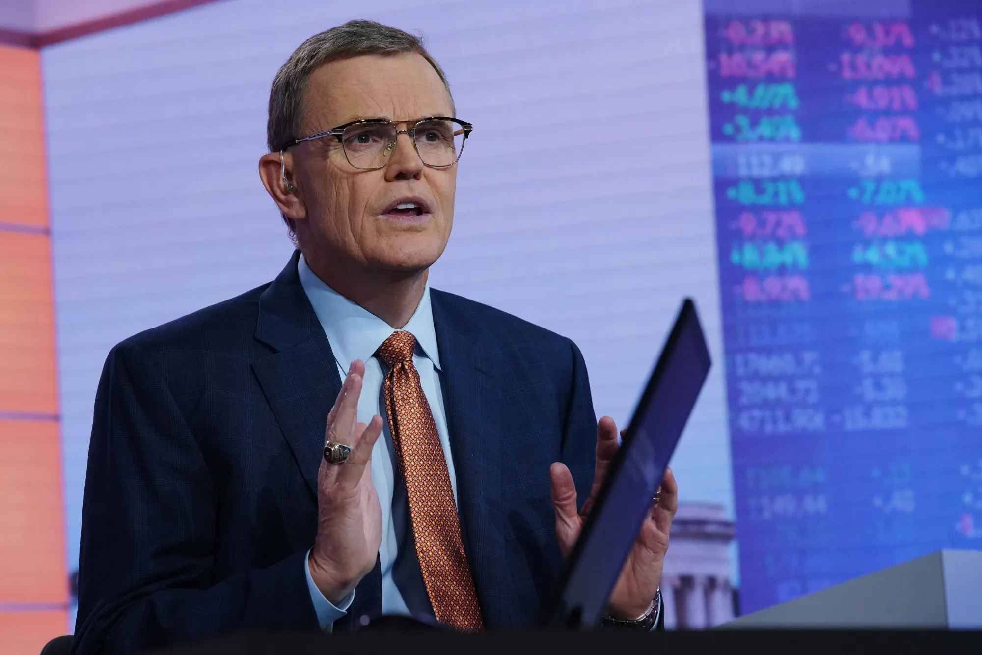 “We're not ready to declare what we see today as a new normal,” says UPS CEO David Abney.
