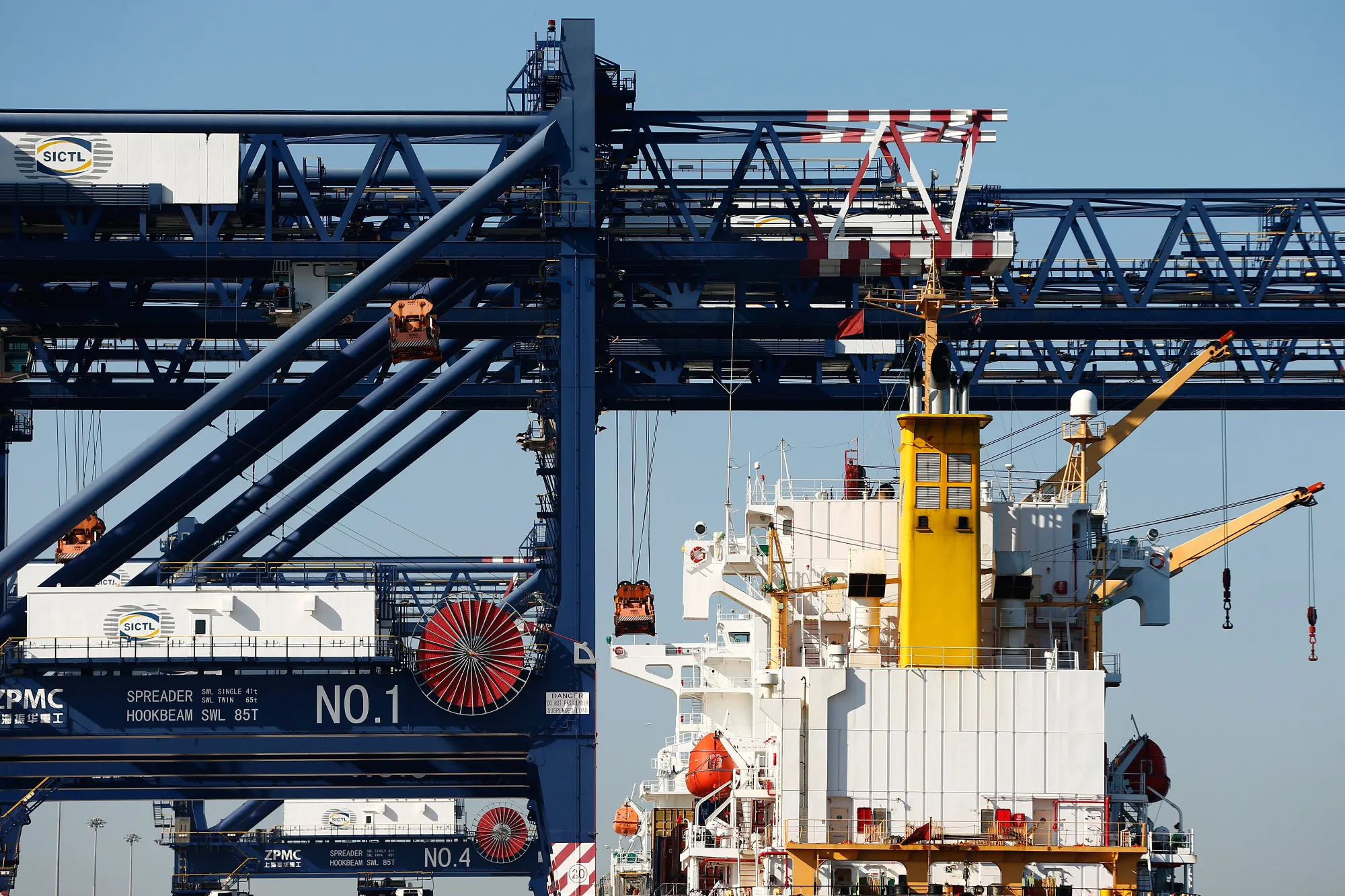 Shipping Operations at Port Botany Container Terminal