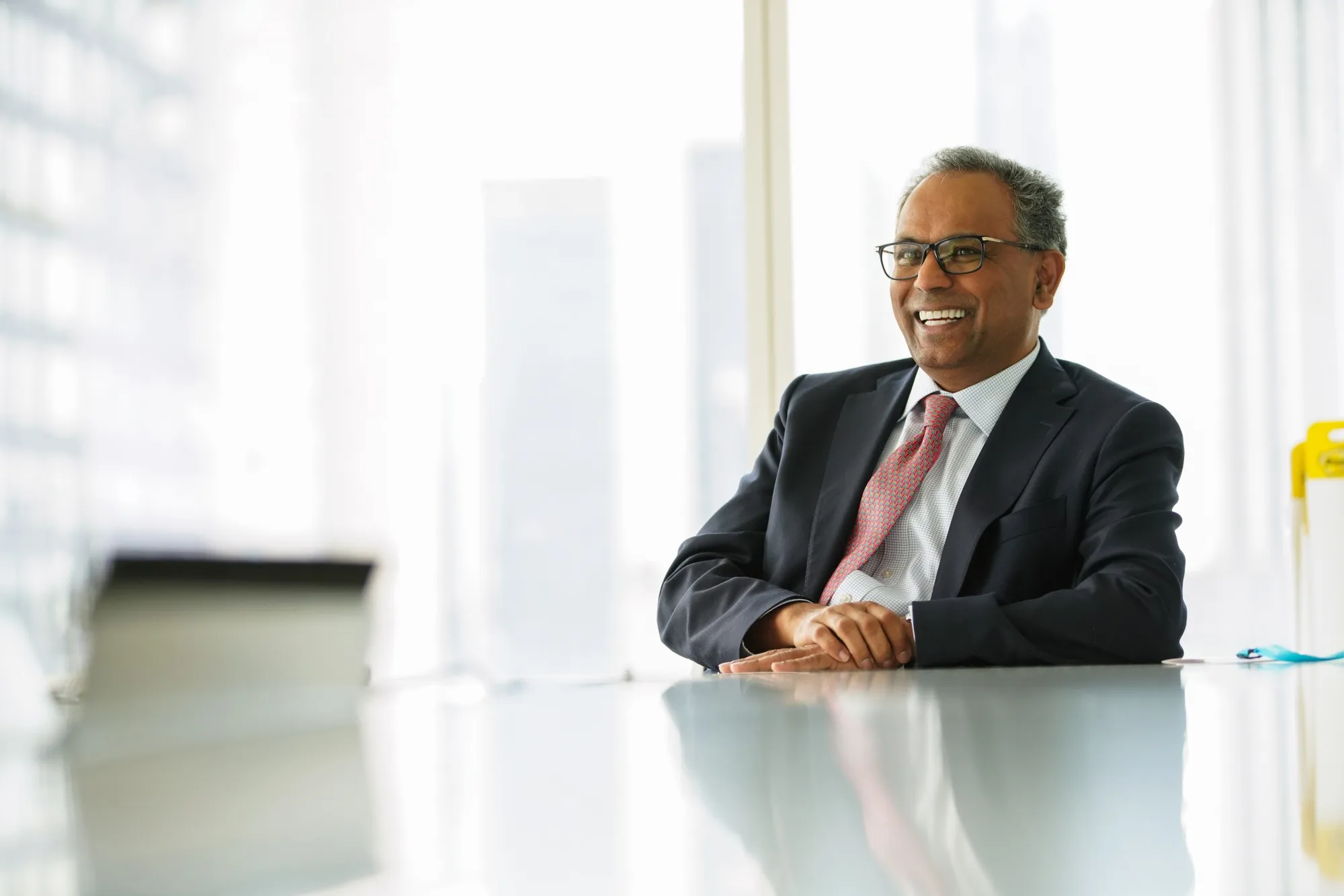 Rajiv Jain on April 4.