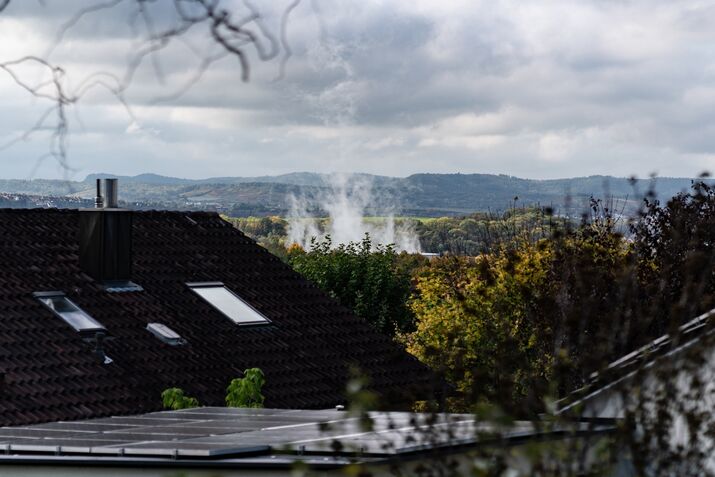 Neckarwestheim Nuclear Power Station as Germany Extends The Life of Its Nuclear Plants
