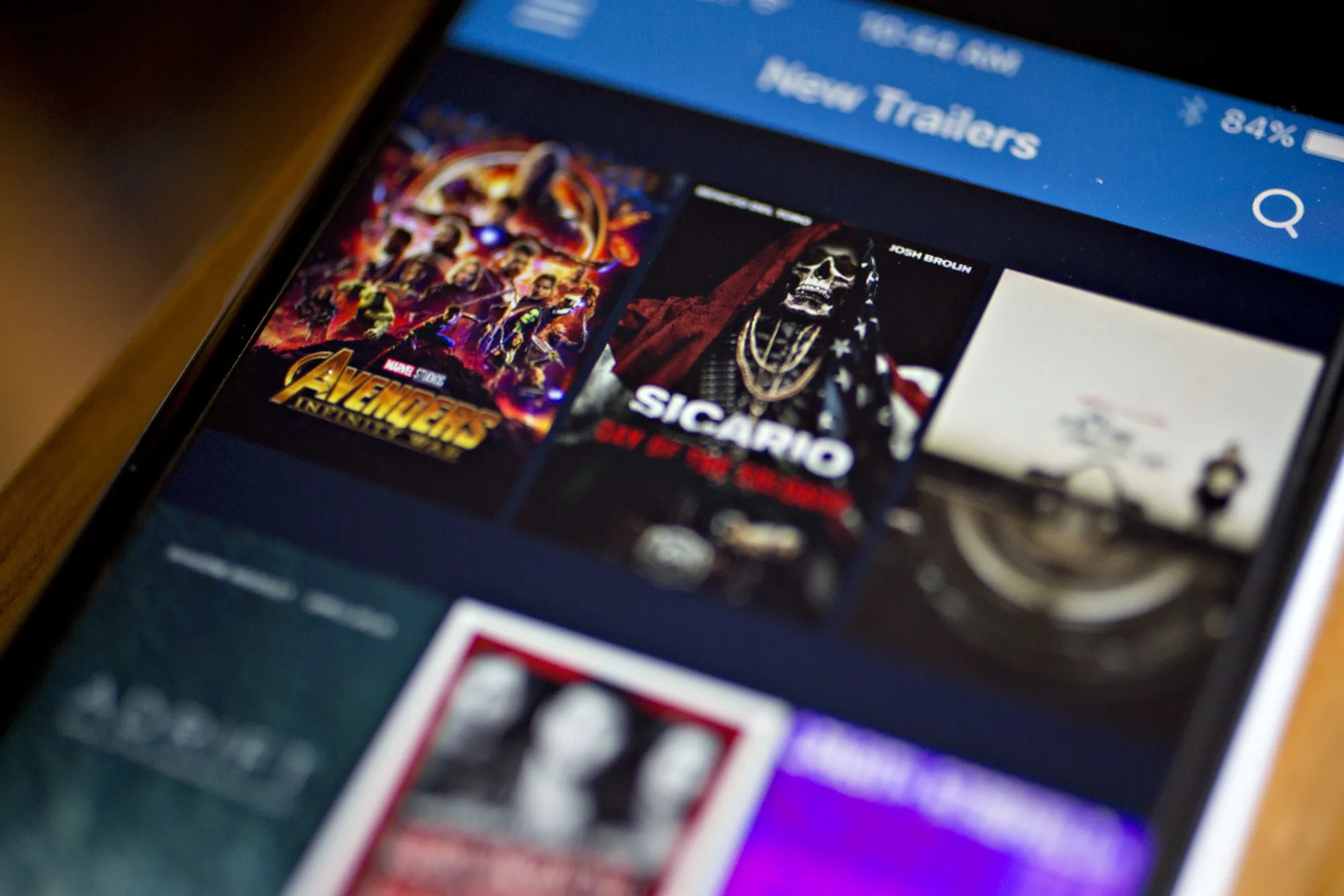 The Vudu app