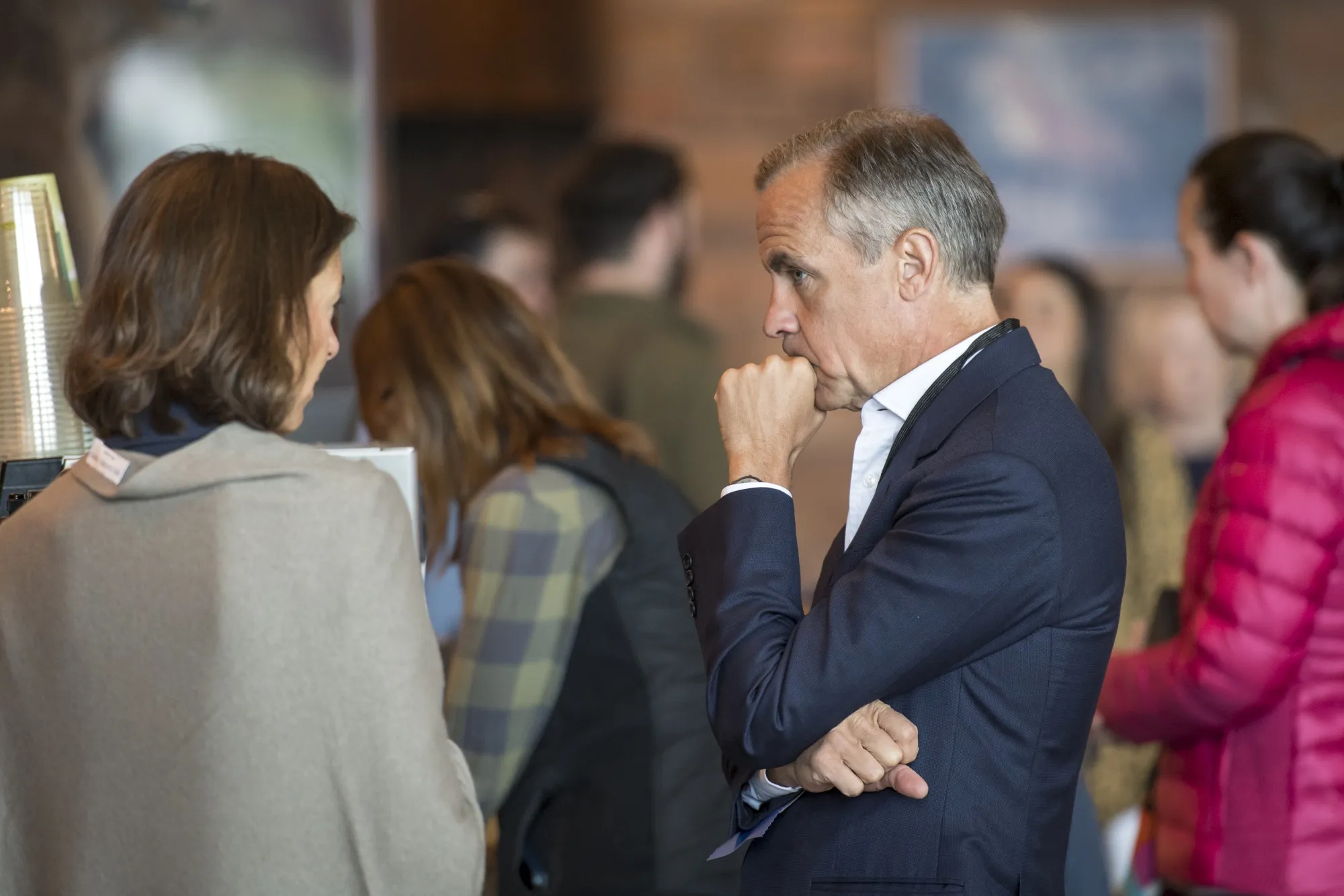 Mark Carney at the Jackson Hole economic symposium on Friday.