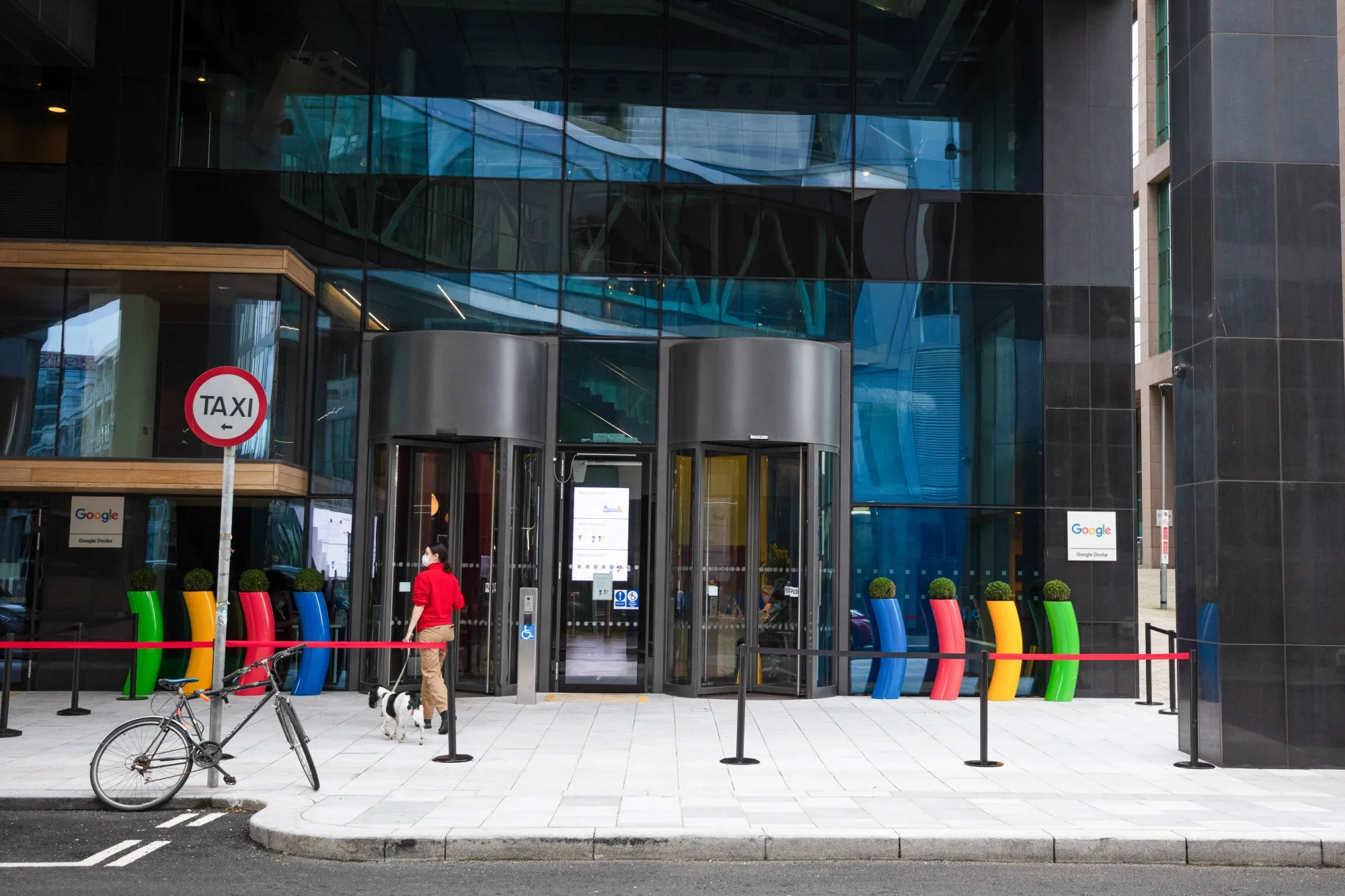 The Google Inc. European headquarters in Dublin, Ireland.