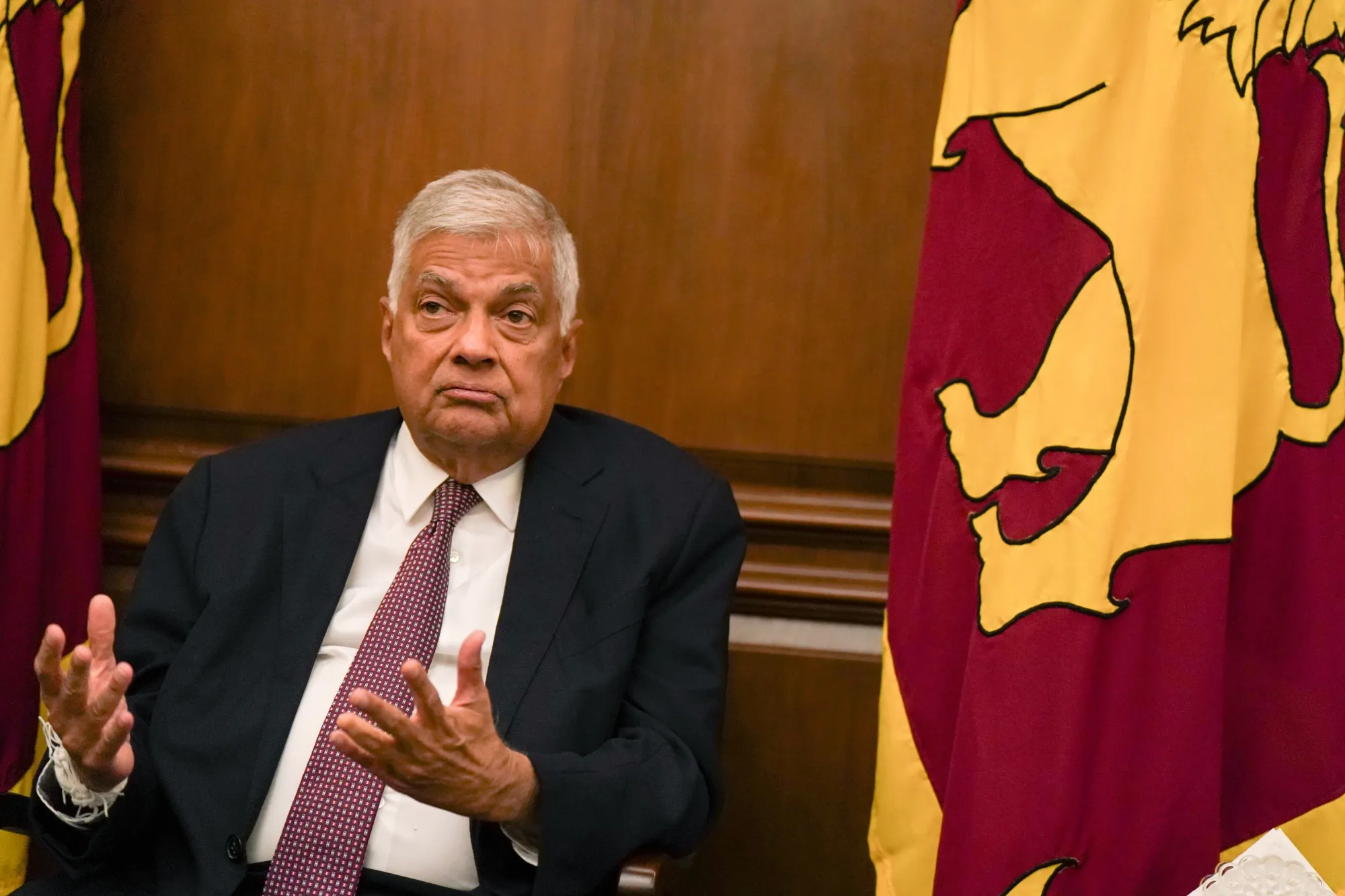 Ranil Wickremesinghe on Sept. 20.