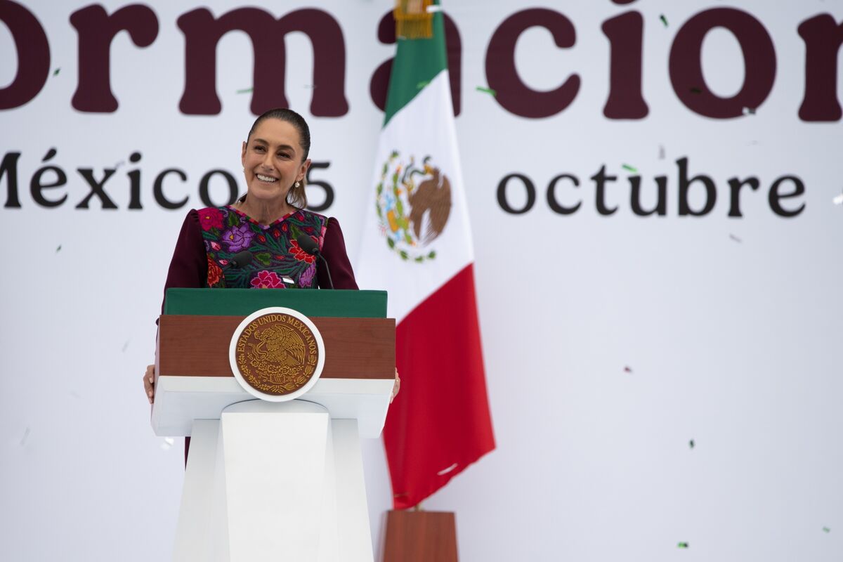 Mexico’s Sheinbaum Says US Extending Trade Deadline for Several Weeks