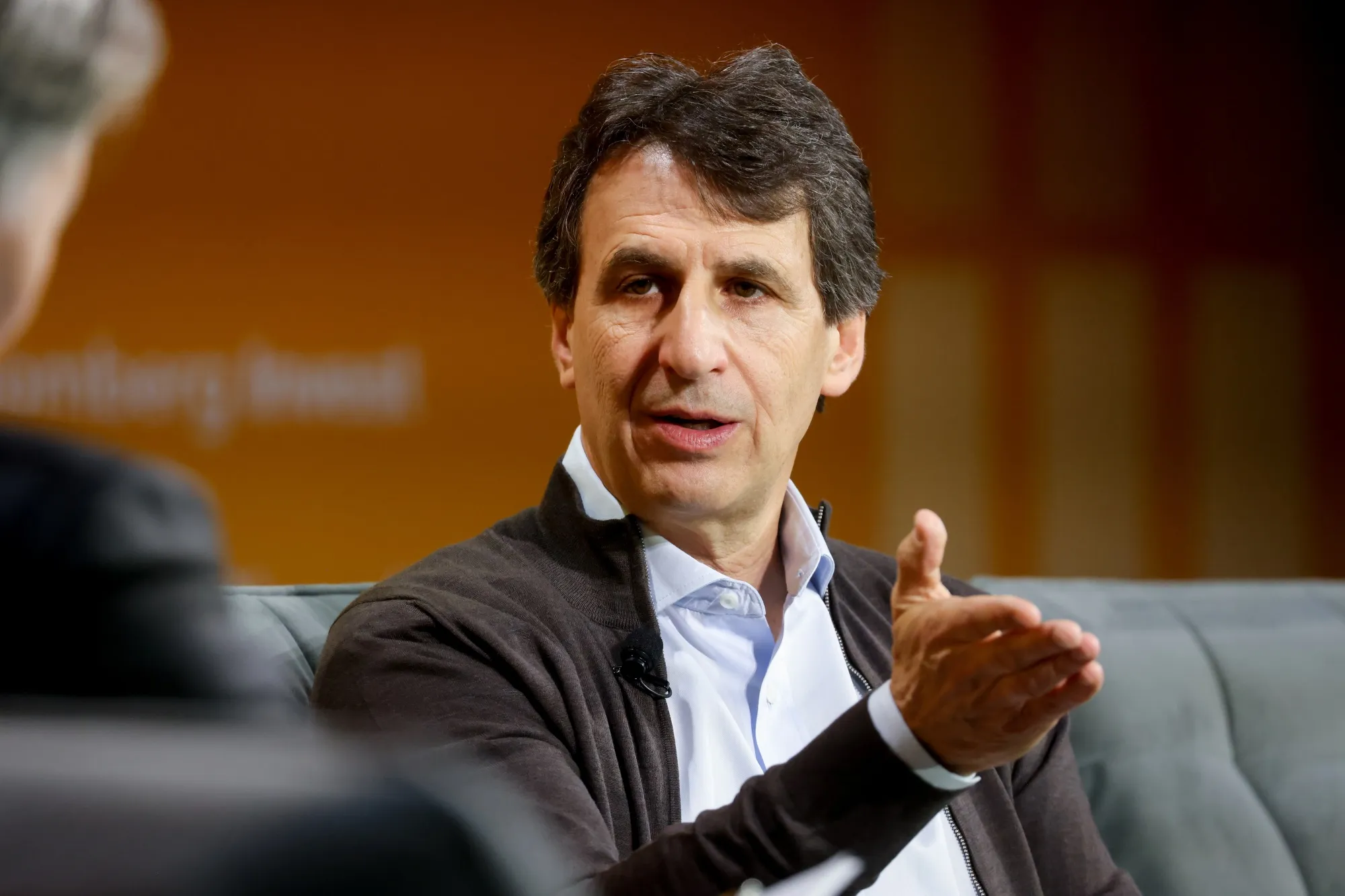 Marc Rowan speaks during the Bloomberg Invest event in New York on Tuesday.