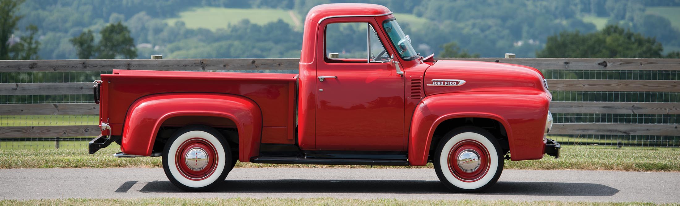 old red pickup truck for sale