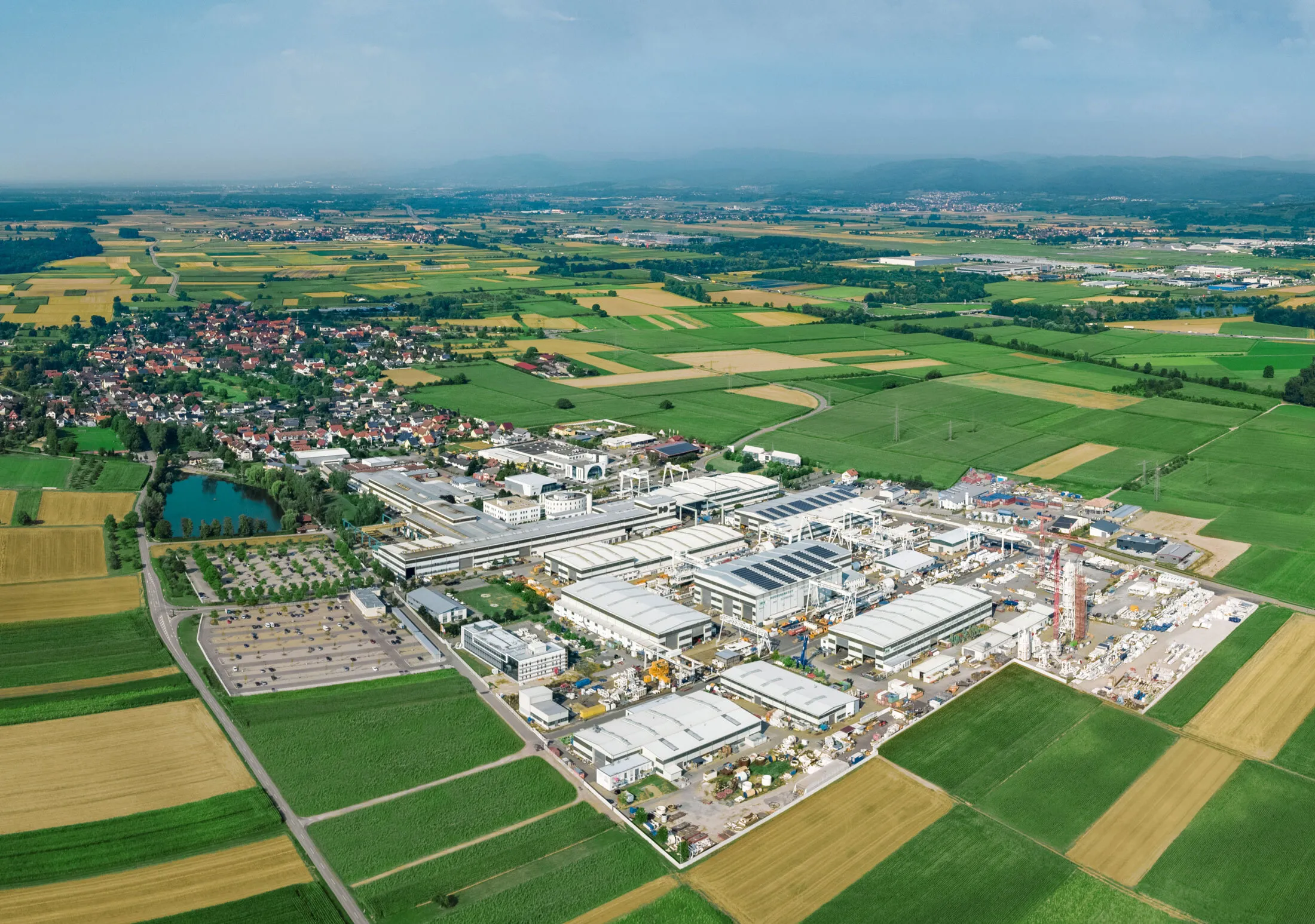 Herrenknecht AG’s&nbsp;headquarters in Schwanau, Germany.