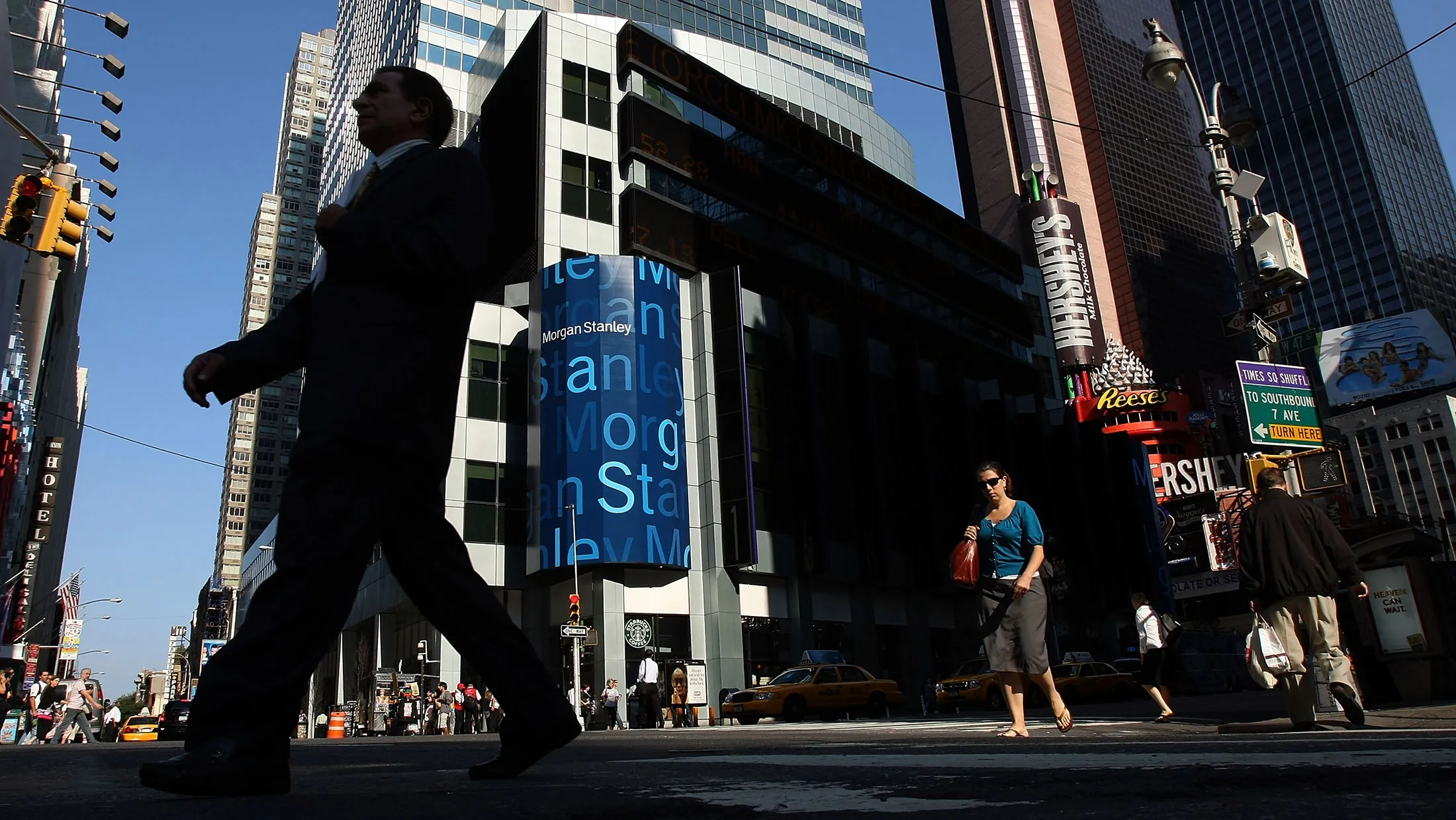 The Morgan Stanley headquarters in New York City.
