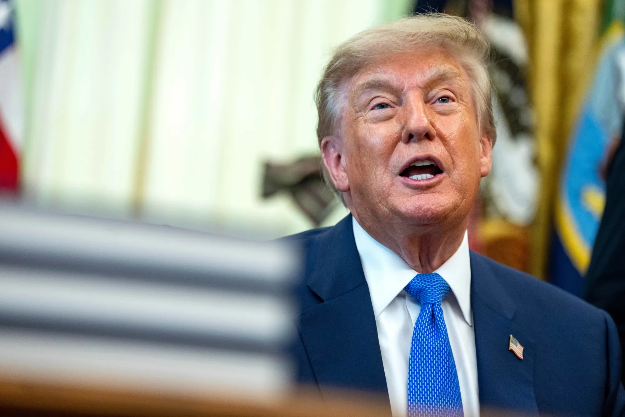 Trump hardens stance on Iran, demanding war reparations as negotiations to reopen Strait of Hormuz continue; clouds hopes for deal