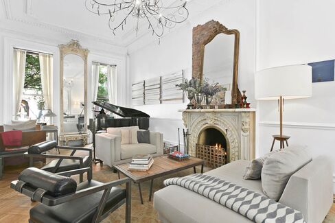 The living room.