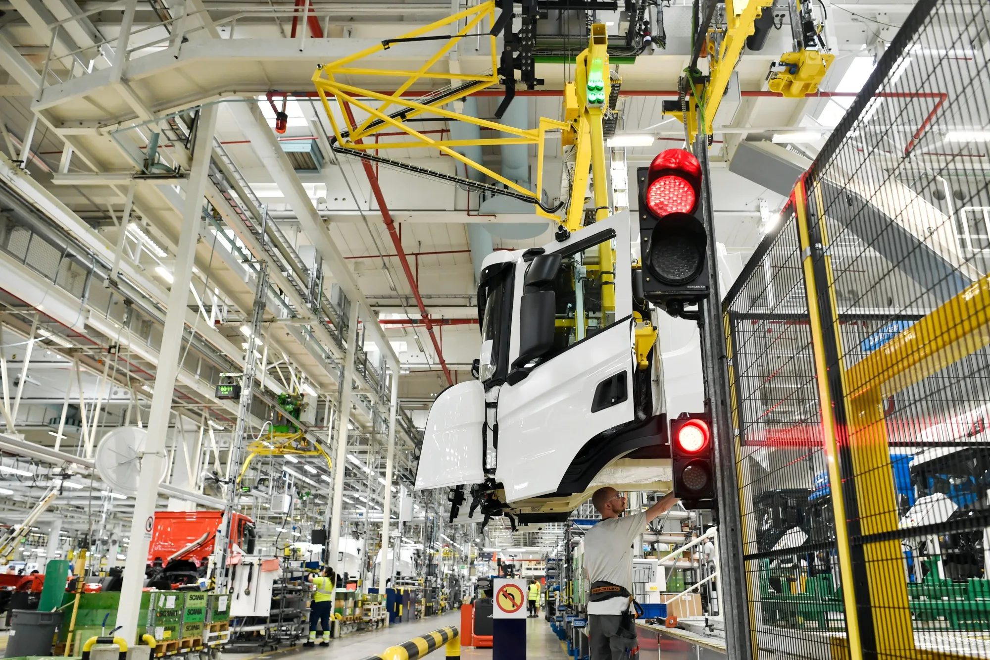 Scania AB Truck Production As Traton SE Set IPO Pricing