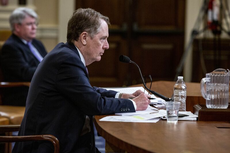 Trade Representative Robert Lighthizer Testifies Before House Ways And Means Committee