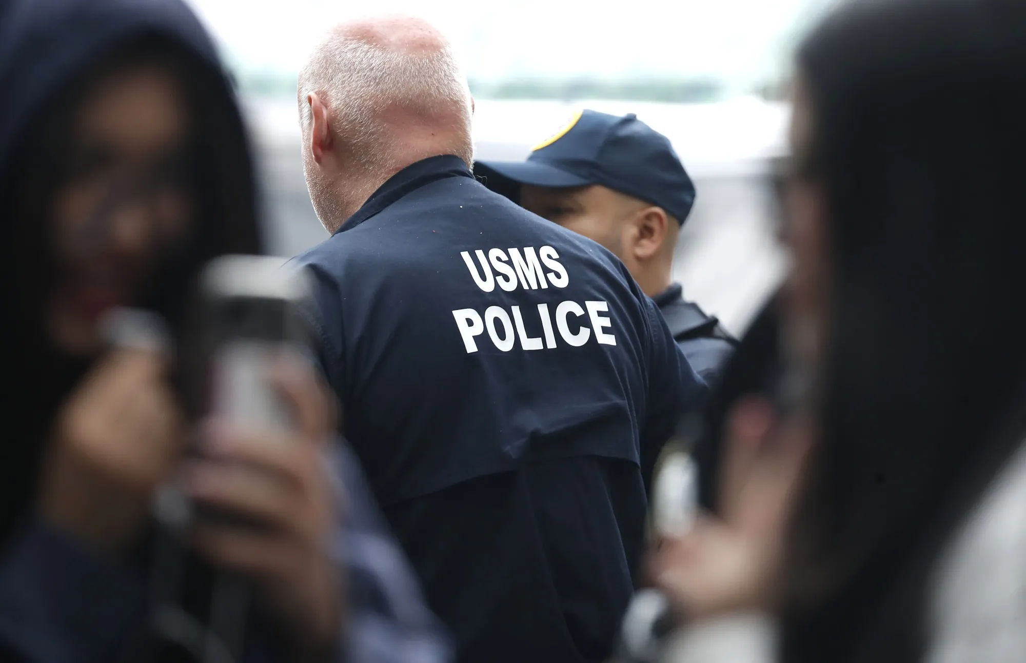 A US Marshals Service Police officer in New York.