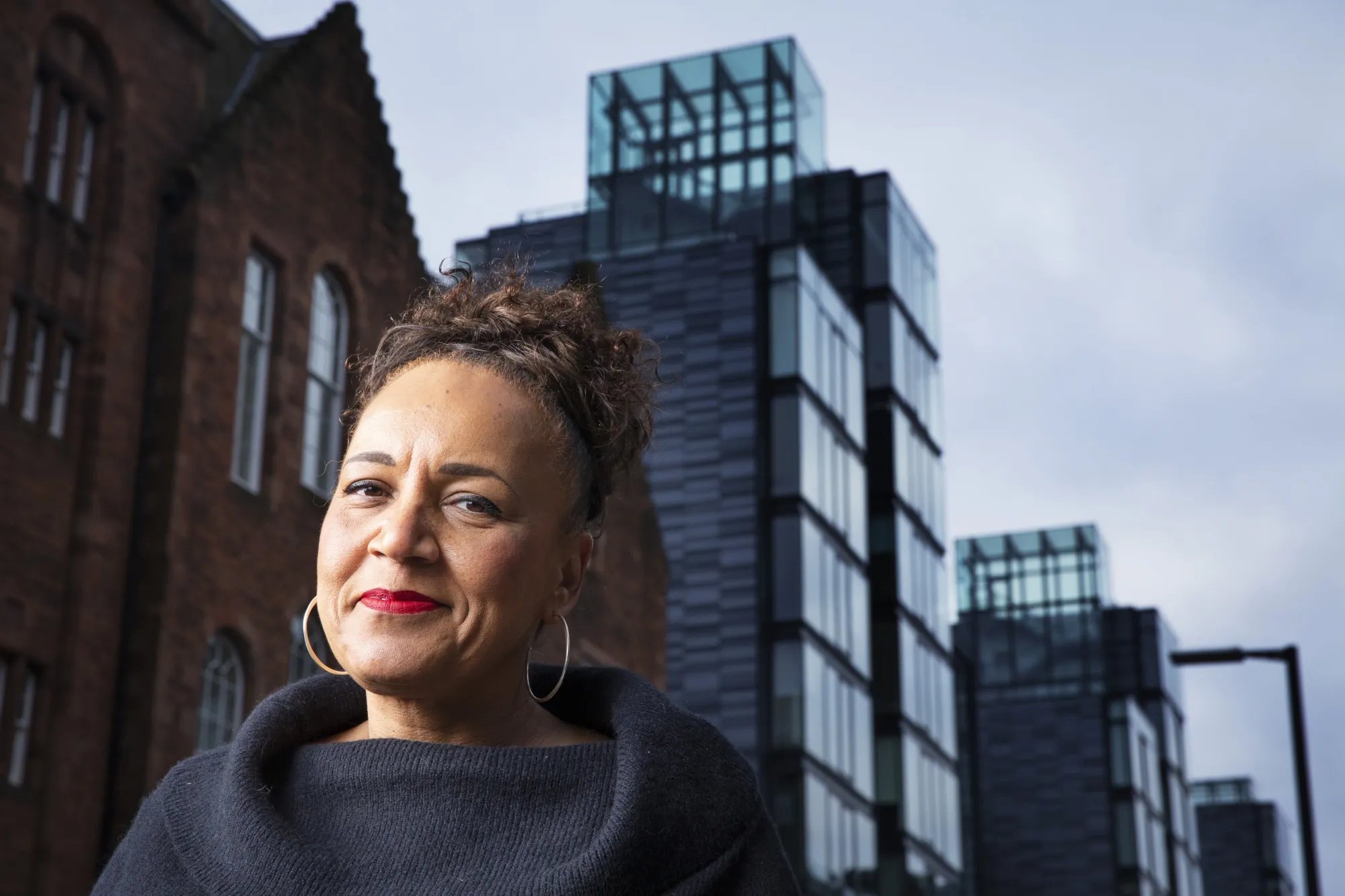Scottish-Ghanaian architect Lesley Lokko, pictured&nbsp;in Edinburgh.